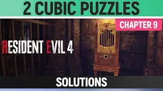 Resident Evil 4 - All 2 Cubic Device Puzzle Treasure Solutions (Chapter 9)