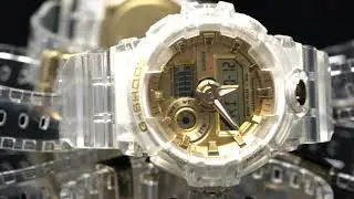 G-Shock 35th Anniversary Skeleton Gold Collection