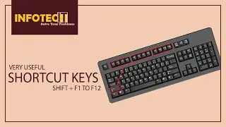 How To Use Shift + F1 to Shift + F12 | shift f1 to shift f12 shortcut | very useful keys