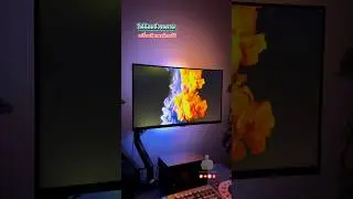 Backlight for computer monitor, changes color with the screen. #BacklightForComputerMonitor #Moni...