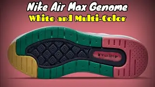 Nike Air Max Genome White and Multi-Color Applications DETAILED LOOK and Release Update
