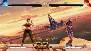 Street Fighter V: CE Menat vs Sakura PC Mod #3