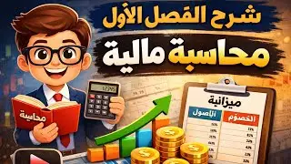 ليه الفصل الأول هو أهم فصل في المحاسبة؟ شرح كامل وبسيط