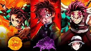 TODOS OS PODERES DO TANJIRO EM DEMON SLAYER | 17 PODERES (Kimetsu no Yaiba)
