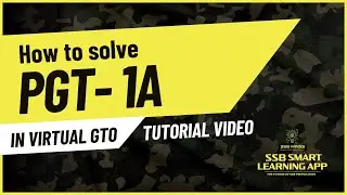 Progressive Group Task -1A (PGT) Solution Tutorial in SSB Smart Learning App | SSB Interview