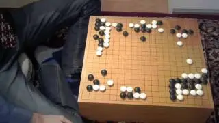 Kim Ouweleen 4d (black) versus Michiel Eijkhout 5d (white) - Dutch qualification tournament INDIS