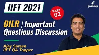 IIFT 2021 | Important Previous Year Questions | DILR | Part-2 | Ajay Sareen | Gradeup