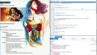 Using the browser inspector