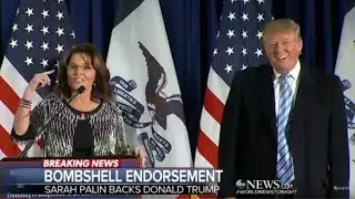Sarah Palin | Endorsement SPEECH for Donald Trump