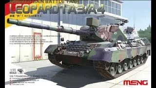Meng 1:35 Leopard 1 A3/A4 Review [4k]