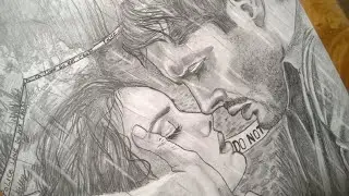 #speeddrawing #mydrawing #mypassion #mywork #portrait #drawing #portrait #passion #love #kiss