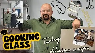 First Cooking Class in Turkey | New Experience | Turkish food | Unforgettable Day #Istanbul #travel 