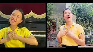 Trường Học Hạnh ph&uacute;c ( tập thể HS - GV) - Trường TH-THCS THSP Nghệ an #trườngTHSPNghệAn