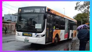 Bus route 700 passenger perspective.