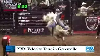 Professional Bull Rider Ezekiel Mitchell on PBR event starting tonight at BSWA