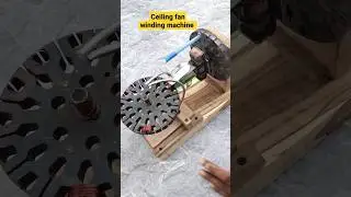 Ceiling fan winding machine jugad #fanwinding #viral #ytshorts #viralvideo #fanwindingmachine