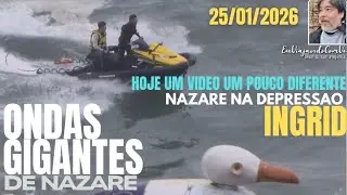 Ondas Gigantes de Nazare (Um video um pouco diferente hoje) - 25/12/26