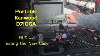 Portable Kenwood TM-D710GA -- Part 13.  Testing the New Case