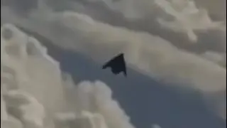 Pilot films unknown object