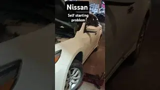 Nissan 2018 model 🤔 self starting#subscribe problem ✅