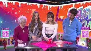 TEAM TOTAL - 🎅 Bota de Pap&aacute; Noel - Manualidad con Misty 🎁 | LA RULETA DE LOS DESAF&Iacute;OS | Clan TVE
