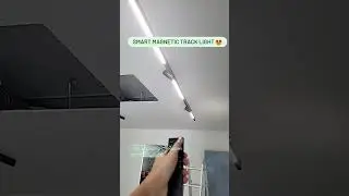 Smart Magnetic Track Light 🤩  #shorts #youtubeshorts
