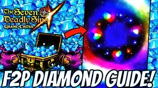 UPDATED* HOW TO GET TONS OF DIAMONDS IN GRAND CROSS F2P!!! (7DS Guide) Seven Deadly Sins Grand Cross
