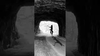 Duniya ka sbse haunted rail tunnel #shorts #ytshorts #shortsfeed #horror #bhutiya #haunted #creepy