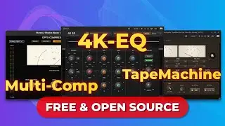Luna Co Audio Free Plugins Bundle &ndash; 4K EQ, Multi Comp & Pro Tape Emulations &ndash; No Talking