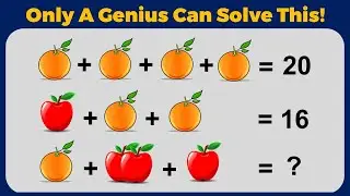 CAN YOU SOLVE THESE 5 CHALLENGING MATH PUZZLES? | ONLY A GENIUS CAN PASS THIS QUIZ! - Part 1