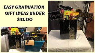 Super Easy Graduation Gift Ideas Under $10.00~Easy and Simple Graduation DIY~Inexpensive & Cute
