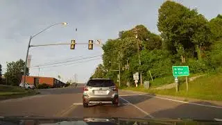 Driving through Norton, Virginia