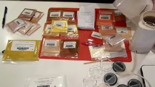 Making 2 Mineral Blush Powders, and 2 Mineral Bronzer Powders Light:Medium