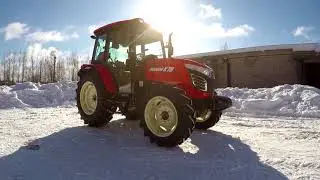 Branson tractor K78 preview (трактор Branson K78)