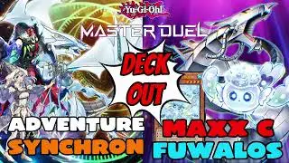 Adventure Synchron Deck Out Cyber Dragon ft Fuwalos x Purulia Challenged [ Let's Duel ]