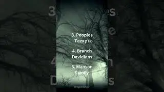 Most Dangerous Cults! #shorts