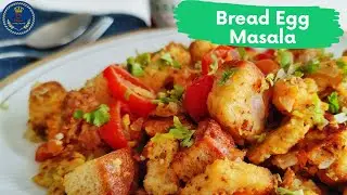 Bread Egg Masala| Quick 'n Easy Breakfast Recipe | Healthy Breakfast Recipe For Weight Loss
