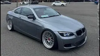 N54 single turbo crashes super car cars and coffe