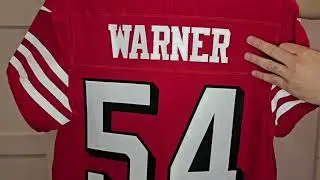 Unboxing Fred Warner Nike Vapor FUSE Elite Jersey! San Francisco 49ers Throwback Alternate! #1 Seed!
