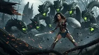 Wonder Woman vs. Hydras 😱 | Can She Survive the Amazonian Nightmare?