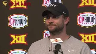 Taylor Mouser on CyHawk, willing to die for Rocco and the versatility of the tight ends