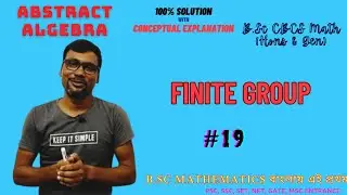 Finite Group | Composition table | Group Theory by DR Colleger