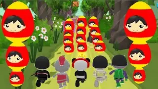 Tag with Ryan - Combo Panda 🆚 Lunchtime Ryan 🆚 Western Australia Ryan 🆚 Indra red Robo Ryan ! 