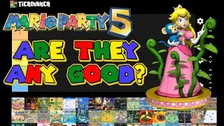 Ranking All Mario Party 5 Minigames On A Tier List!
