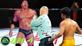 UFC4 Bruce Lee vs Dave Bautista EA Sports UFC 4 - Epic Fight