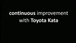 Wayne Palmer - Continuous Improvement with the Toyota Kata