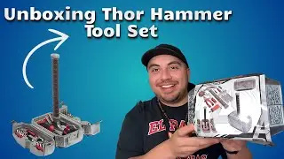 🔨 Marvel Thor Hammer Tool Set Review - Best Gift for Superhero Fans! ⚡