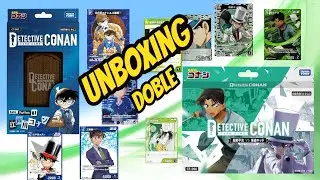 DECK Conan y Deck Heiji Hattori - DETECTIVE CONAN TCG Unboxing