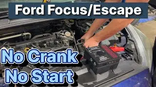 Ford Focus Escape No Crank No Start | No Power | 2013-2018 | FIX
