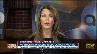 Shooting on USC campus